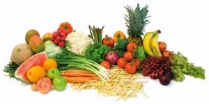 Fruits and vegetables